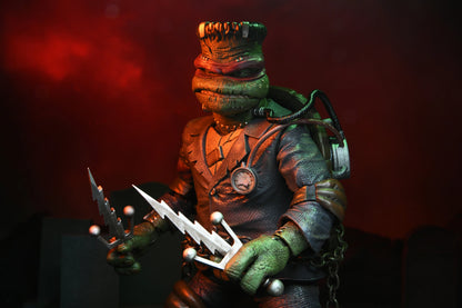 Universal Monsters x Teenage Mutant Ninja Turtles - Ultimate Raphael as Frankenstein's Monster 7" Scale Action Figure (NECA)