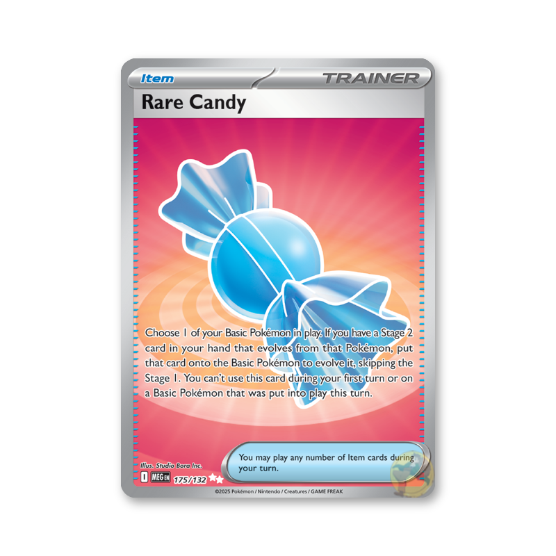 Rare Candy - 175/132 (Mega Evolution Base Set)