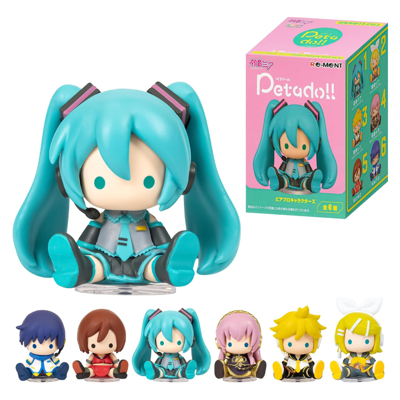 Re-Ment: Hatsune Miku - petadoll Piapro Characters Blind Box