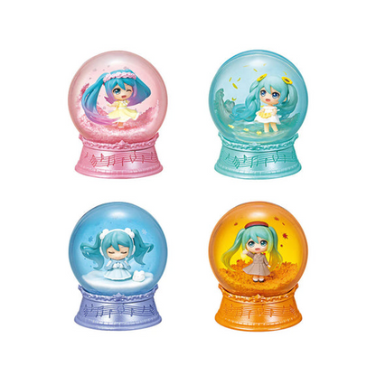 Re-Ment: Hatsune Miku series - Seasons Scenery Dome Blind Box Figure