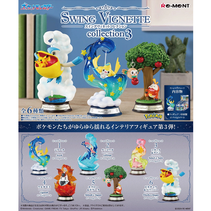 Re-Ment: Pokémon: Swing Vignette Collection 3 - 1 Random Figure