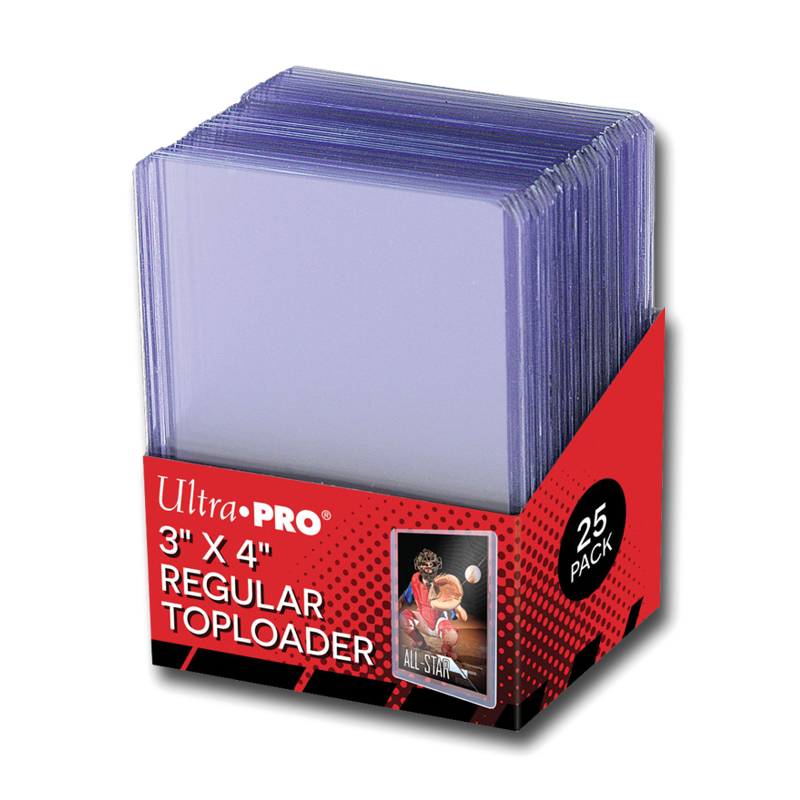 Regular Toploader 3"x4" [25ct] (Ultra Pro)