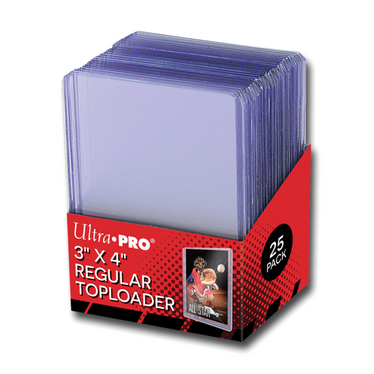 Regular Toploader 3"x4" [25ct] (Ultra Pro)