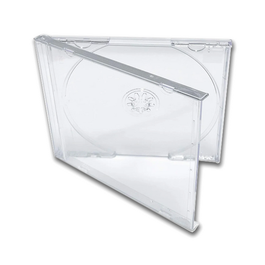 Replacement Clear Jewel Case for PS1 / Dreamcast / PC Games