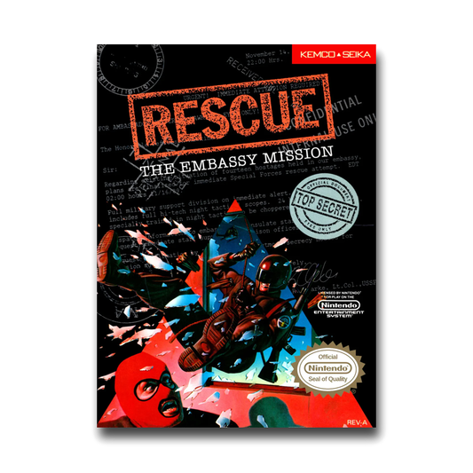 Rescue: The Embassy Mission (Nintendo NES)