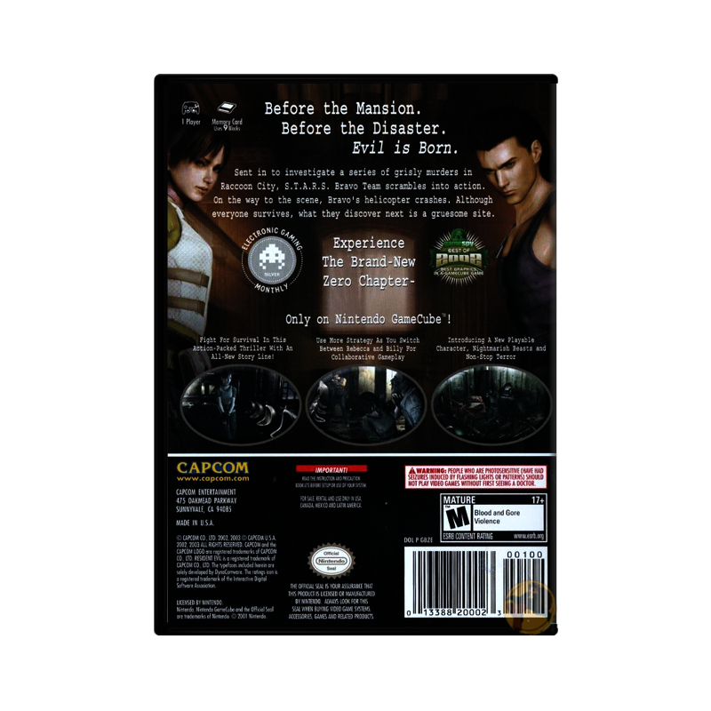 Resident Evil: 10th Anniversary Collection (Nintendo GameCube)