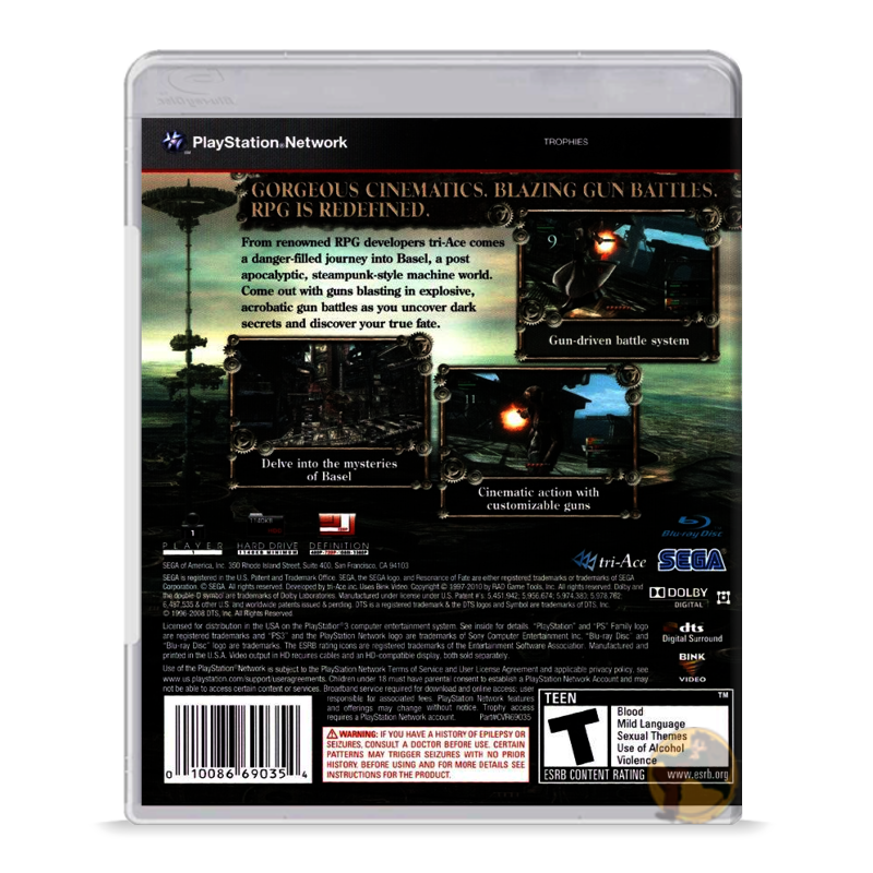 Resonance of Fate (PlayStation 3)