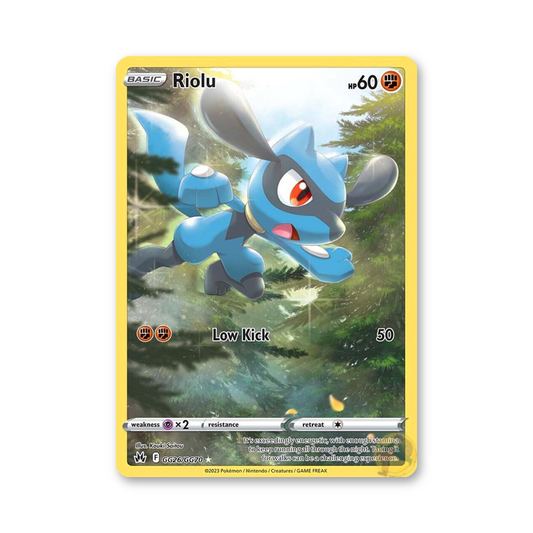 Riolu GG26/GG70 (Crown Zenith: Galarian Gallery)