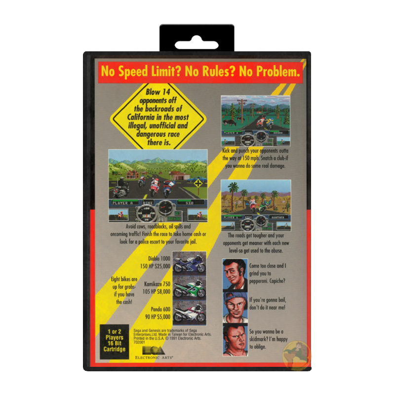 Road Rash (Sega Genesis)