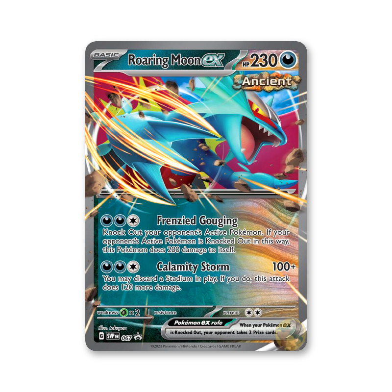 Roaring Moon ex - 067 (Scarlet & Violet Promo Cards)