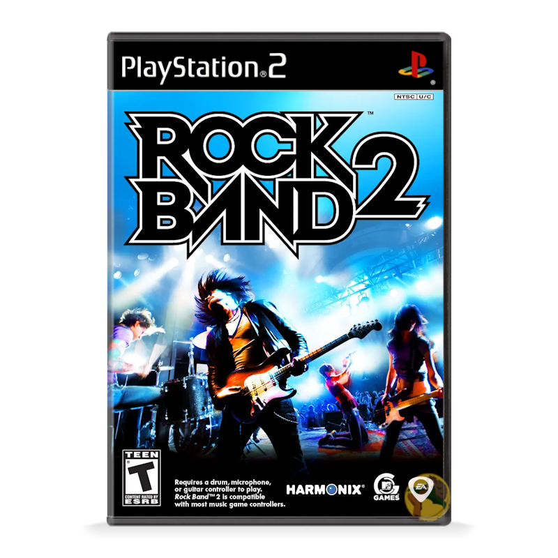 Rock Band 2 [Game Only] (PlayStation 2)