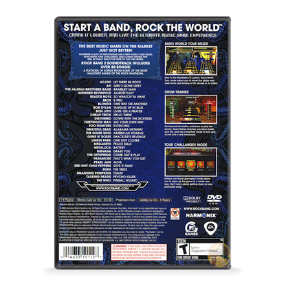 Rock Band 2 [Game Only] (PlayStation 2)