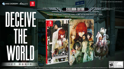 STEINS;GATE RE:BOOT [Steelbook Edition] (Nintendo Swtich) [PREORDER]