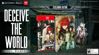STEINS;GATE RE:BOOT [Steelbook Edition] (Nintendo Swtich 2) [PREORDER]