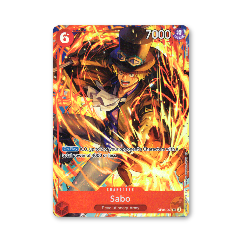 Sabo (Illustration Box Vol.5) - OP05-007 (One Piece Promotion Cards)
