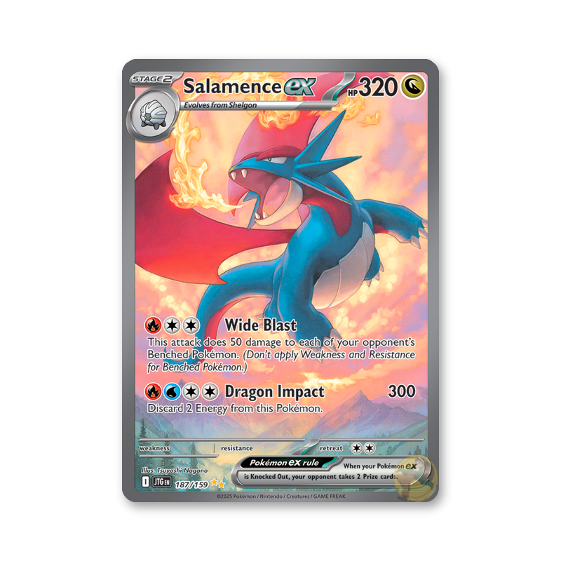 Salamence ex - 187/159 (Journey Together)