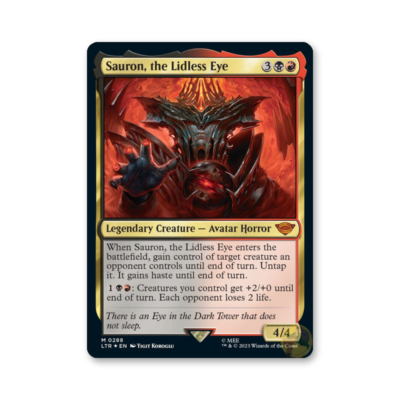 Sauron, the Lidless Eye - 0288 (The Lord of the Rings: Tales of Middle-earth)