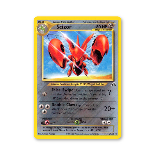 Scizor - 29/75 (Neo Discovery)