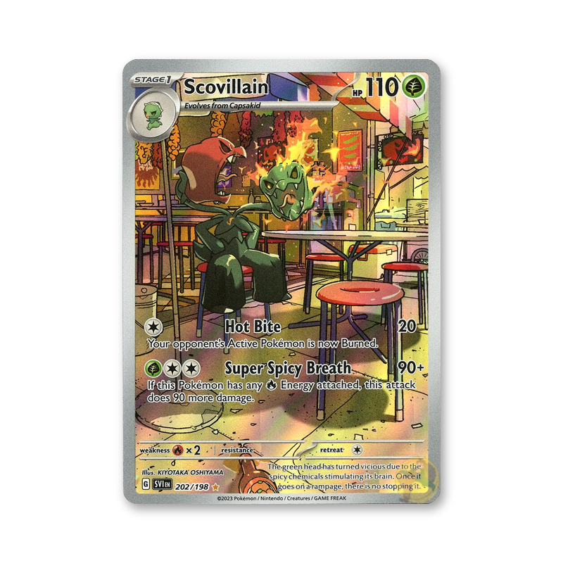 Scovillain - 202/198 (Scarlet & Violet Base Set)