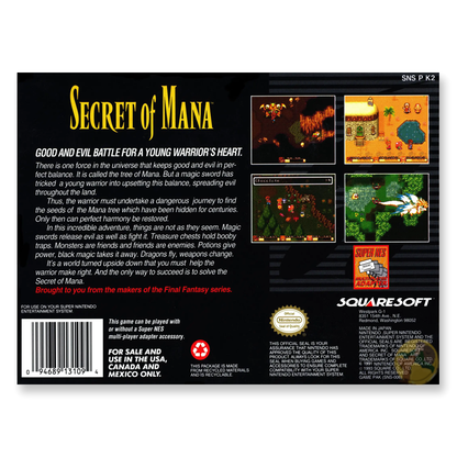Secret of Mana (Nintendo SNES)
