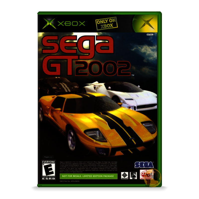 Sega GT 2002 & JSRF: Jet Set Radio Future (Microsoft Xbox)