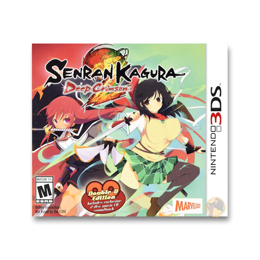 Senran Kagura 2: Deep Crimson [Double D Edition] (Nintendo 3DS)