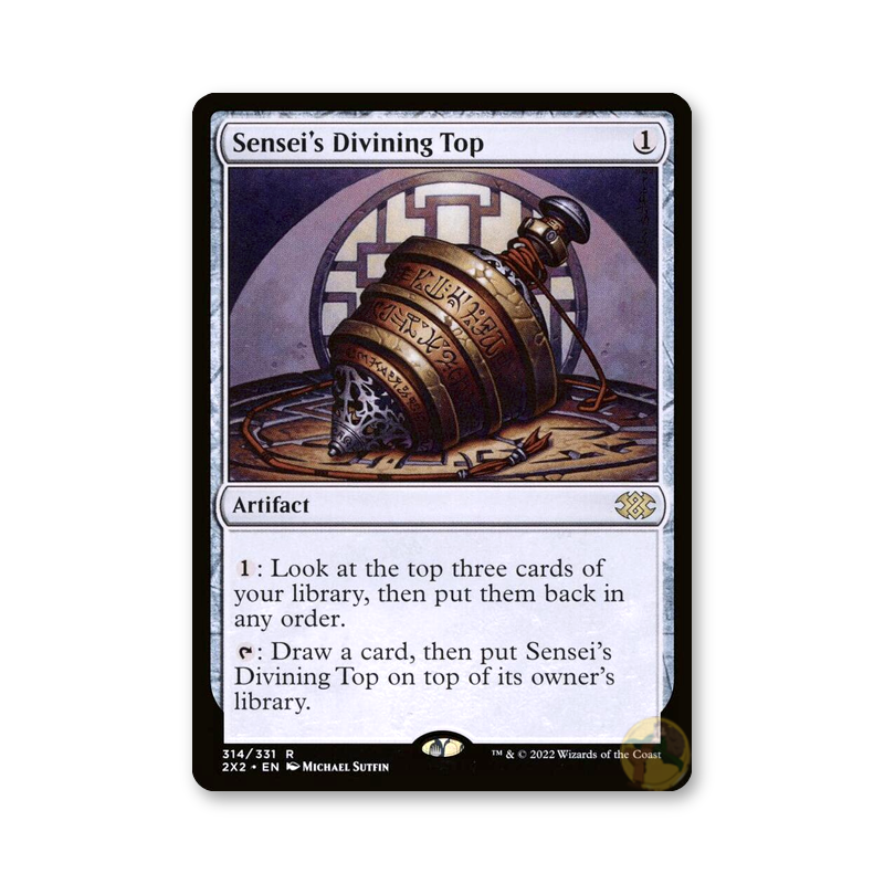 Sensei's Divining Top - 314/331 (Double Masters 2022)