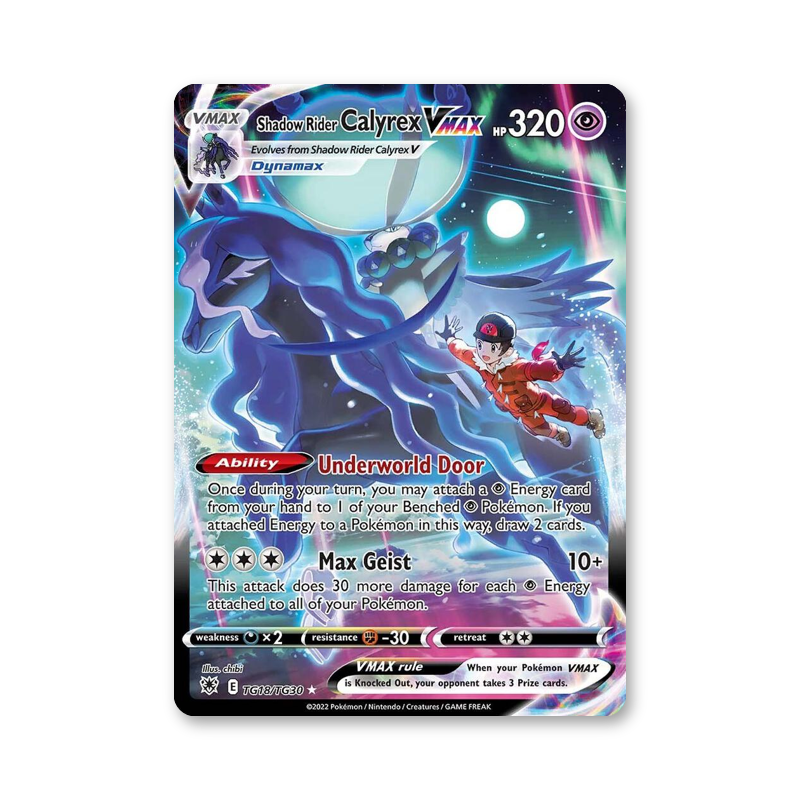 Shadow Rider Calyrex VMAX - TG18/TG30 (Astral Radiance Trainer Gallery)