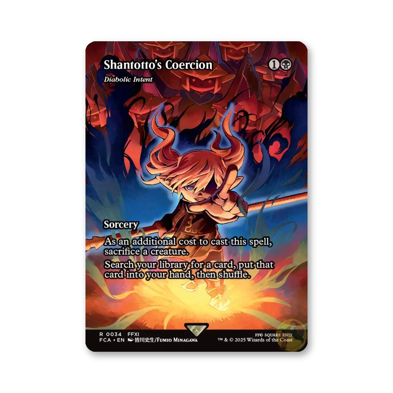 Shantotto's Coercion - Diabolic Intent (Showcase) - 34 (FINAL FANTASY: Through the Ages)