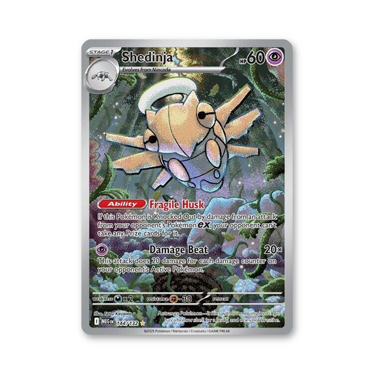 Shedinja - 144/132 (Mega Evolution Base Set)