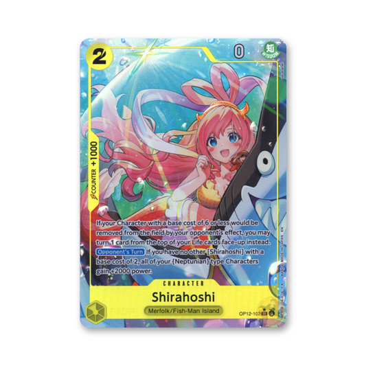 Shirahoshi (Alternate Art) - OP12-102 (Legacy of the Master)