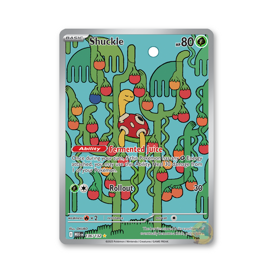 Shuckle - 136/132 (Mega Evolution Base Set)