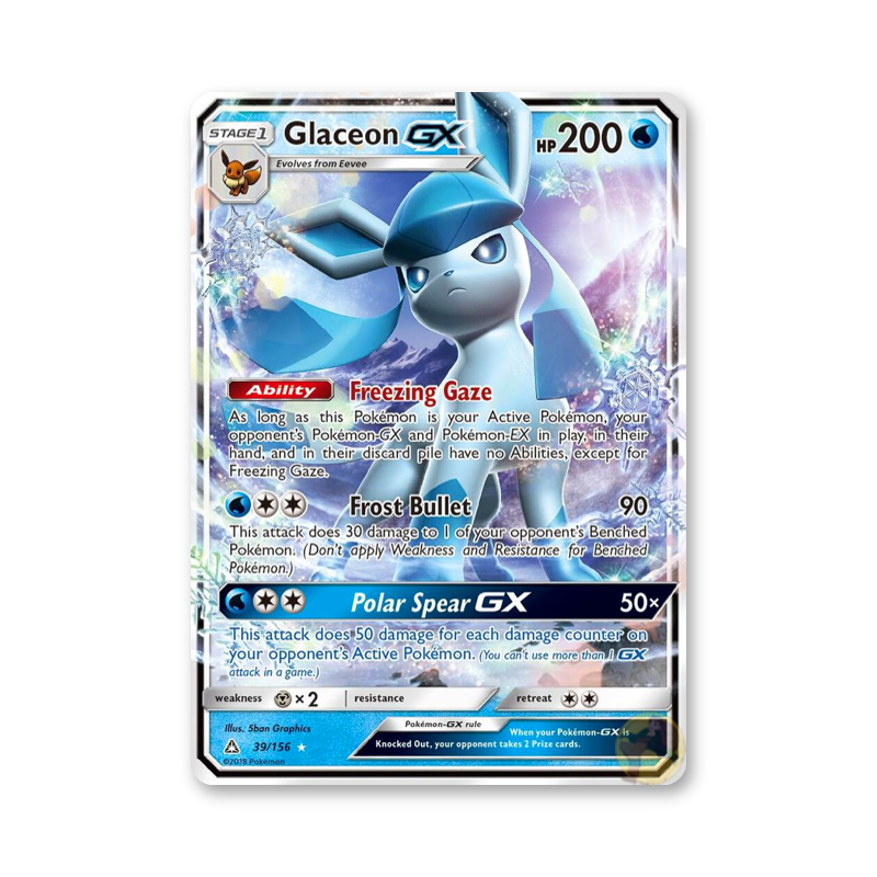 Glaceon GX - 39/156 (Ultra Prism)