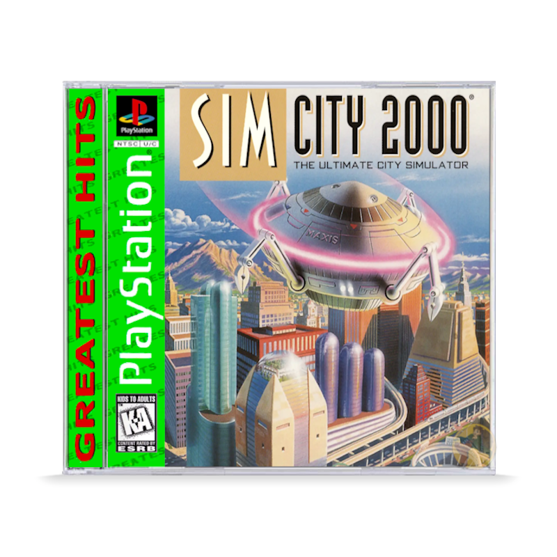 SimCity 2000 [Greatest Hits] (PlayStation 1)