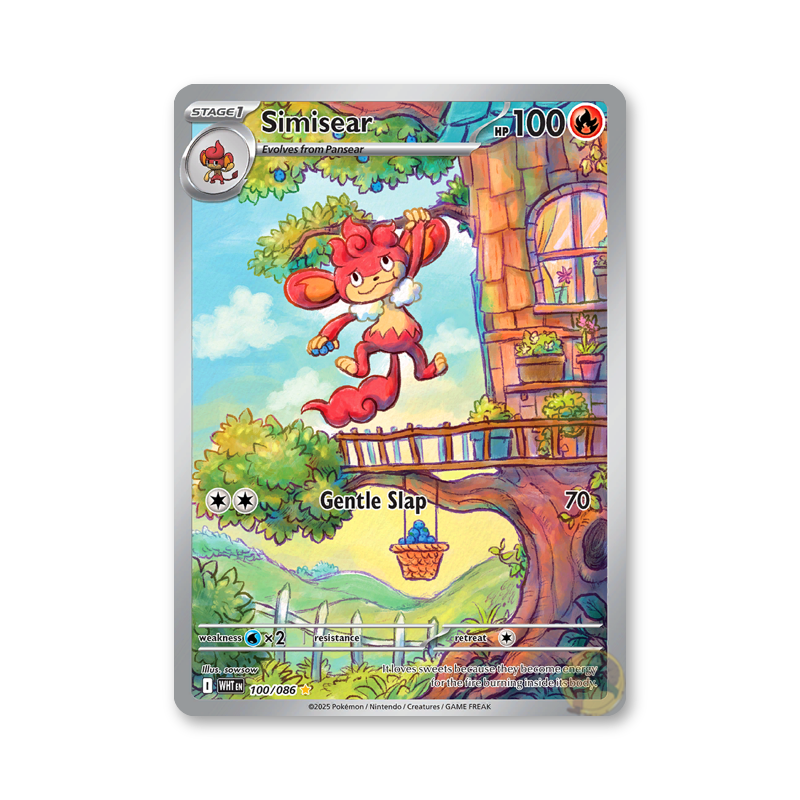 Simisear - 100/086 (White Flare)