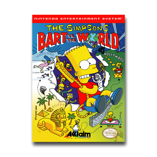 Simpsons: Bart vs. the World (Nintendo NES)