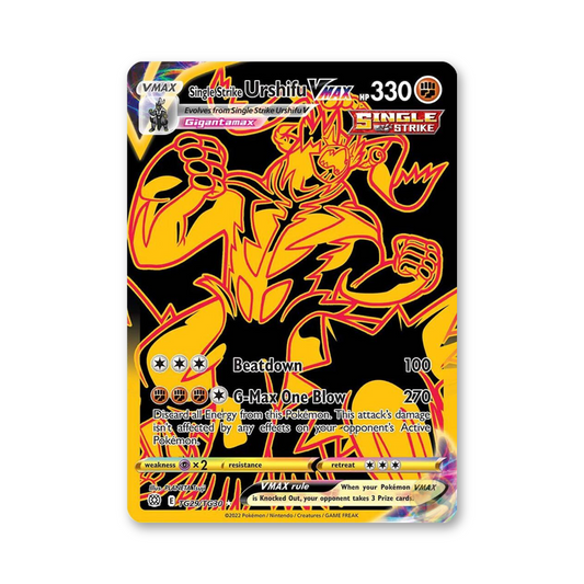 Single Strike Urshifu VMAX (Secret) - TG29/TG30 (Brilliant Stars: Trainer Gallery)