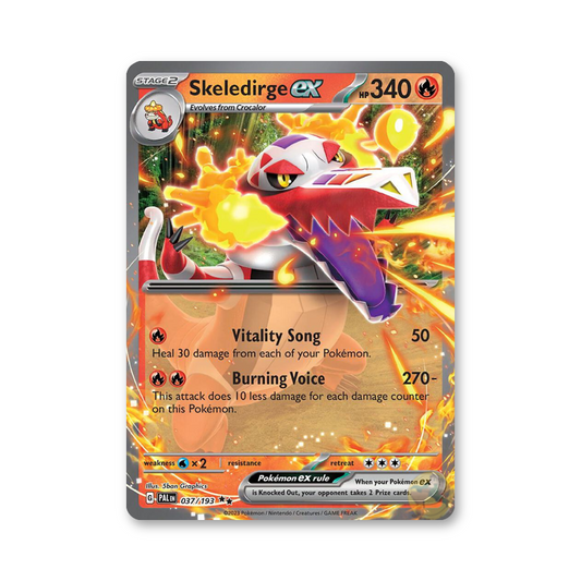 Skeledirge ex - 037/193 (Paldea Evolved)