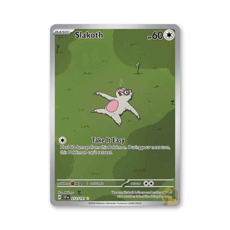 Slakoth - 212/191 (Surging Sparks)