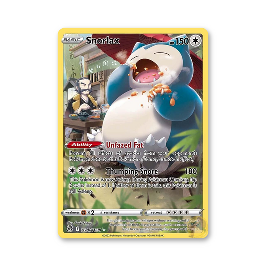 Snorlax - TG10/TG30 (Lost Origin Trainer Gallery)