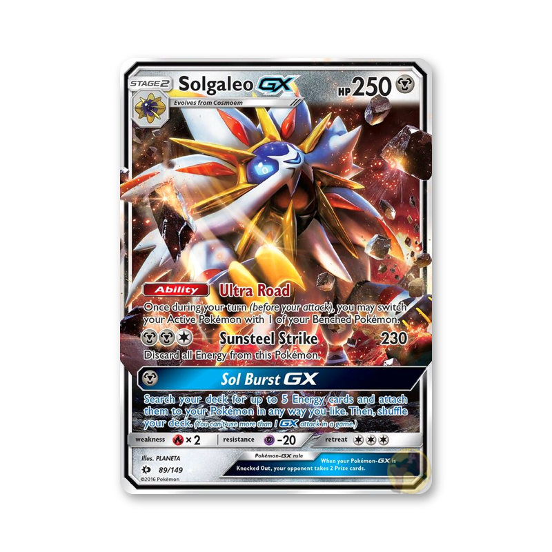 Solgaleo GX - 89/149 (Sun & Moon Base Set)