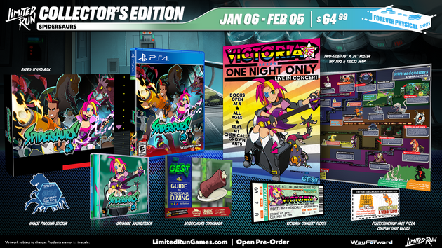 Spidersaurs Collector's Edition [Limited Run #46] (PlayStation 5)