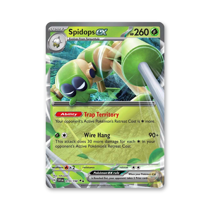 Spidops ex - 019/198 (Scarlet & Violet Base Set)