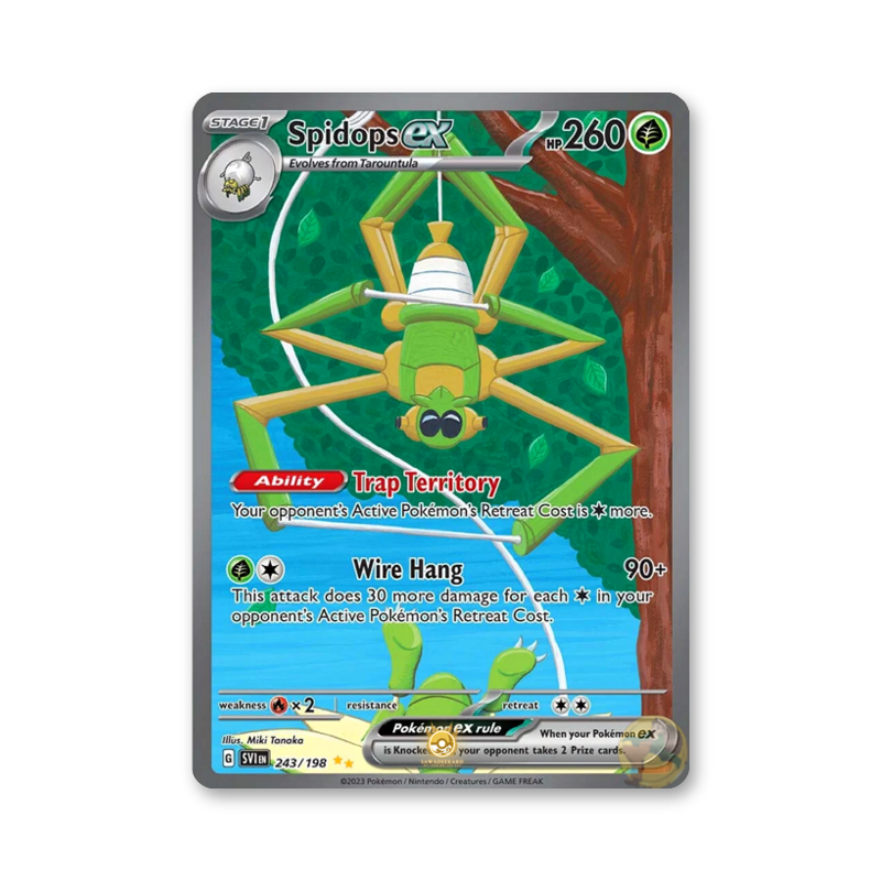 Spidops ex 243/198 (Scarlet Violet Base Set)