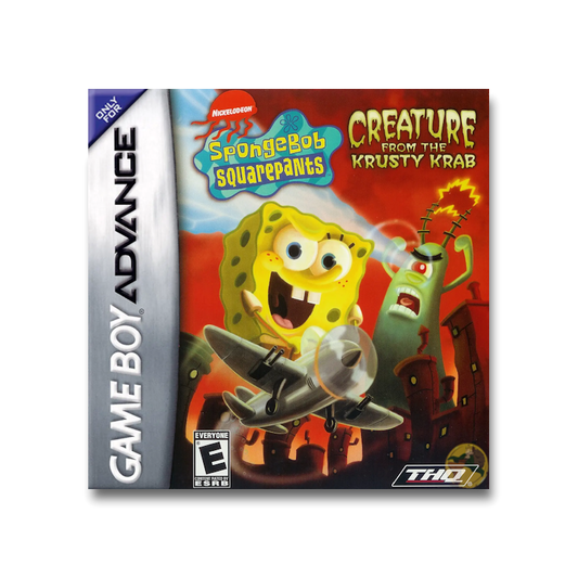 Nickelodeon SpongeBob SquarePants: Creature from the Krusty Krab (Nintendo Game Boy Advance)