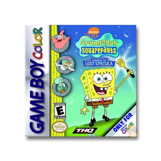 Nickelodeon SpongeBob SquarePants: Legend of the Lost Spatula (Nintendo Game Boy Color)