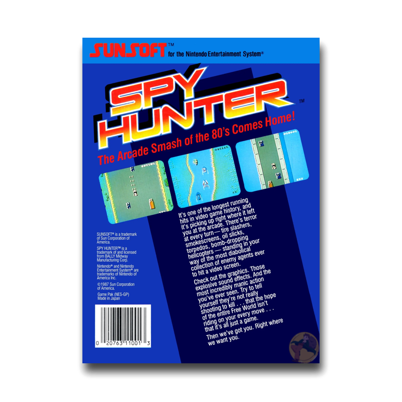 Spy Hunter (Nintendo NES)