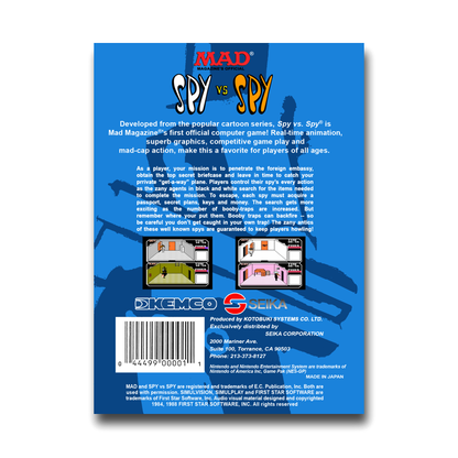 Spy Vs Spy (Nintendo NES)
