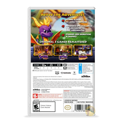 Spyro Reignited Trilogy (Nintendo Switch)