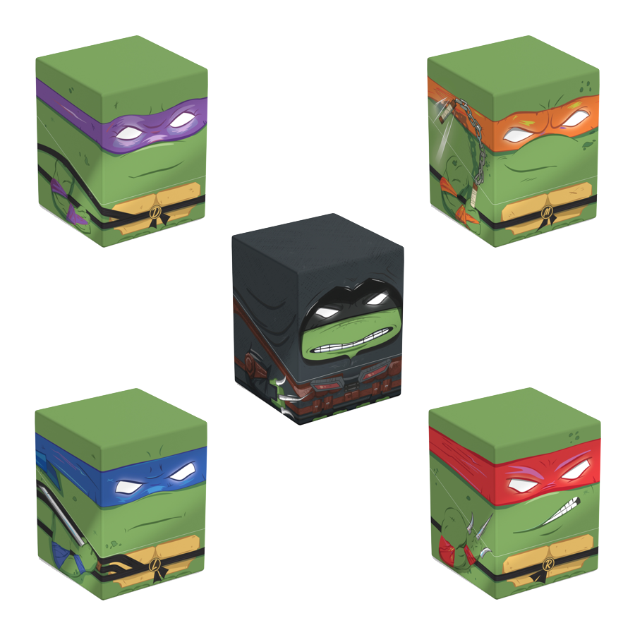 Squaroes 100+ TCG Deckbox: Teenage Mutant Ninja Turtles